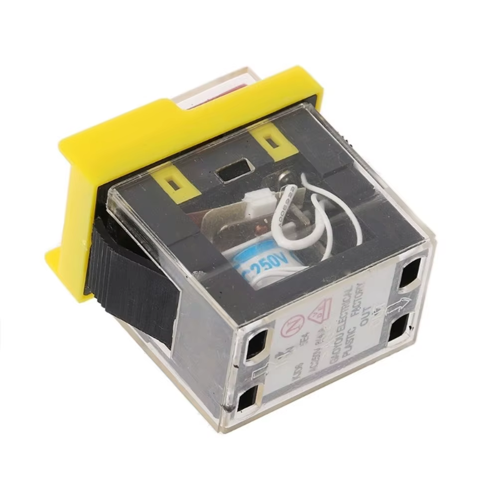 250V 6(4)A Machine étanche scie coupe perceuse interrupteurs marche/arrêt interrupteur électromagnétique KJD6 5E4 sous