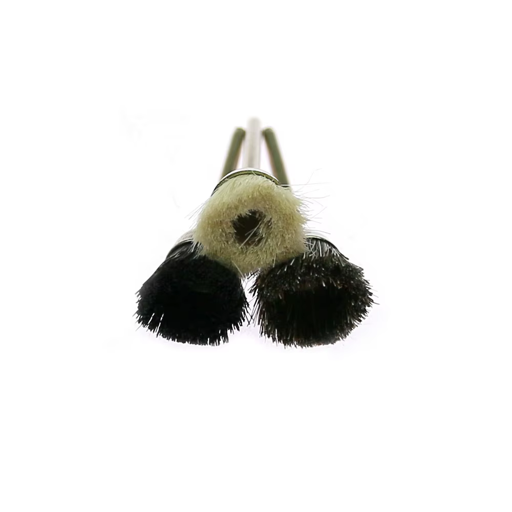 Assortiment de Mini brosse de polissage en forme de bol