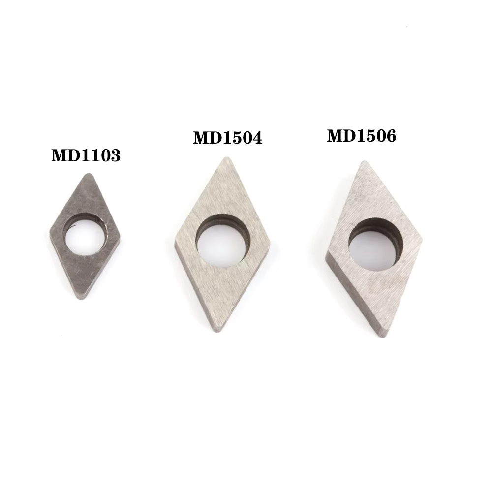 Tampons d'outils en carbure MD1103 MD1504 MD1506, 10 pièces, produits de protection de machine-outil CNC, réduisent l'usure et les chocs de l'outil de tournage de tour CNC