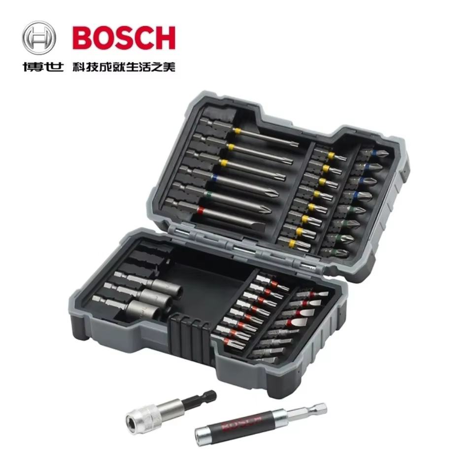 Bosch – boîte magique arc-en-ciel de 43 pièces, jeu de tournevis et d'embouts pour perceuse électrique, accessoires d'outils électriques Bosch