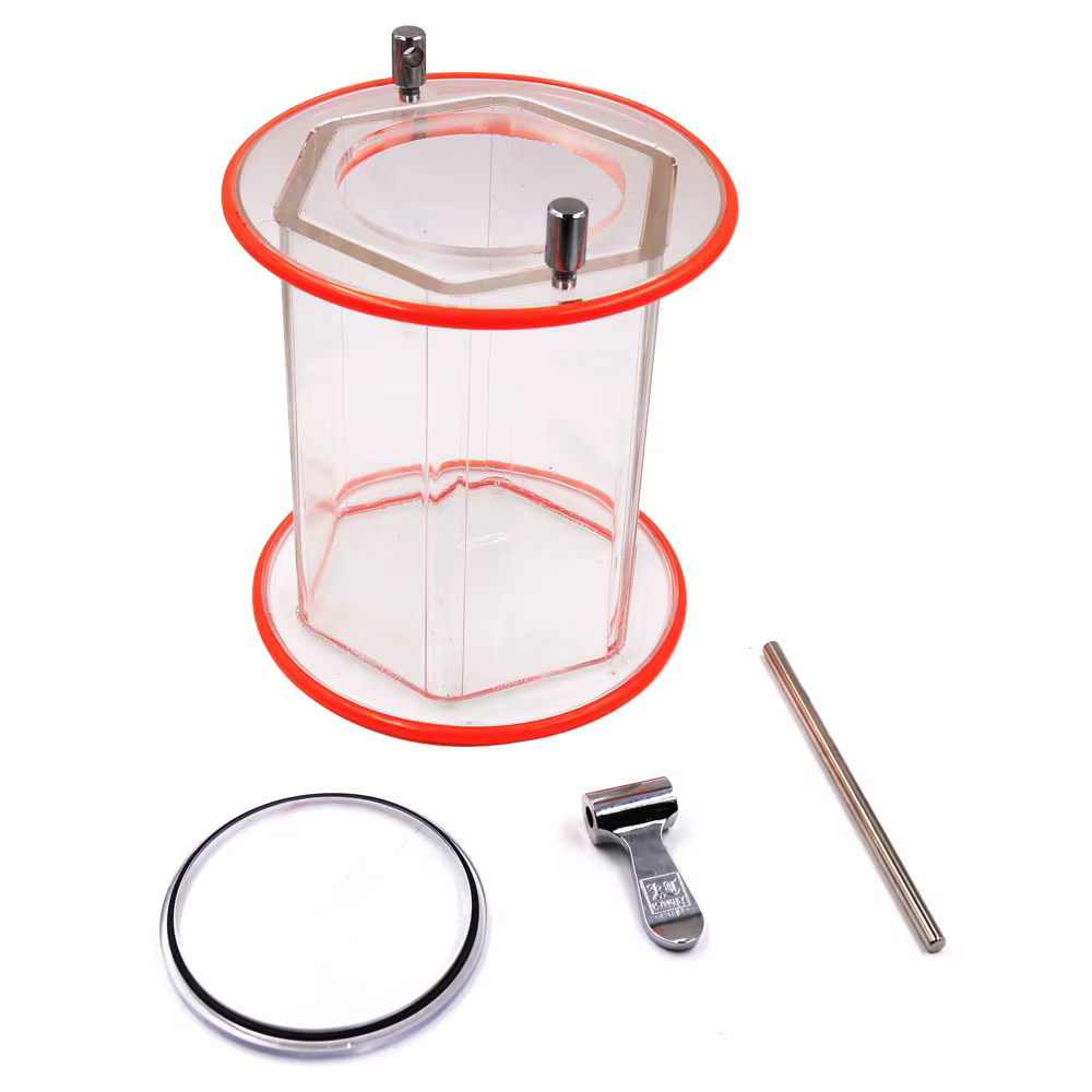 PHYHOO KT2000 KT-6808 Polisseuse rotative à tambour cylindrique pour bijoux