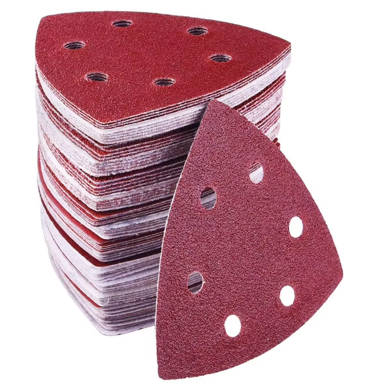 Disque de ponçage triangulaire