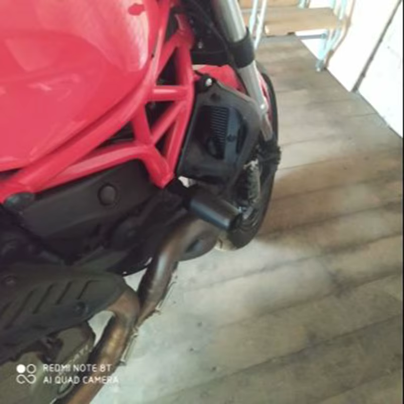 Cadre de Protection Contre les Chutes pour Moto Monster 1200 1200S, Protecteur de Carénage Coulissant