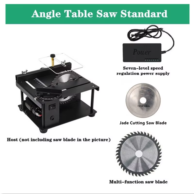 12-24V 200W scie de Table Mini