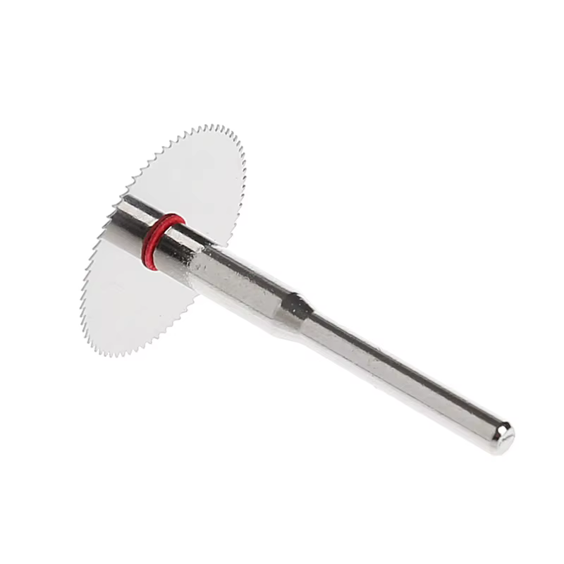 Disque de lame de scie à bois 10 pièces/ensemble + 2 tiges outil de coupe rotatif Dremel 22mm/25mm/32mm