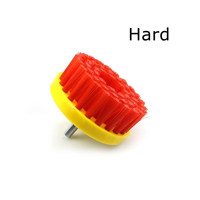Dia. Brosse de nettoyage électrique pour perceuse 80mm, pour cuir, plastique, meubles en bois, intérieur de voiture, livres