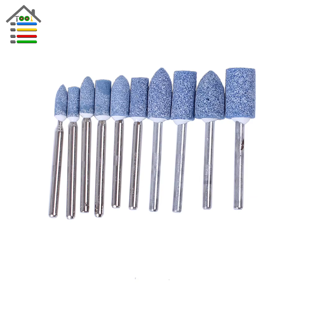 Nouveau 100 pièces assortiment monté pierre Kit outil abrasif pour Dremel meuleuse meulage polissage affûtage meule