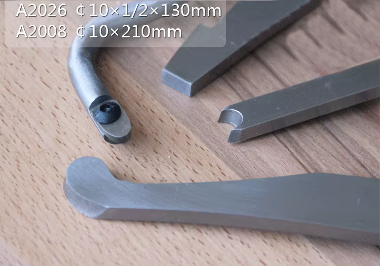 Outils de tournage pour le bois, Gouges à bois HSS A2008 A2020 A2022 A2026