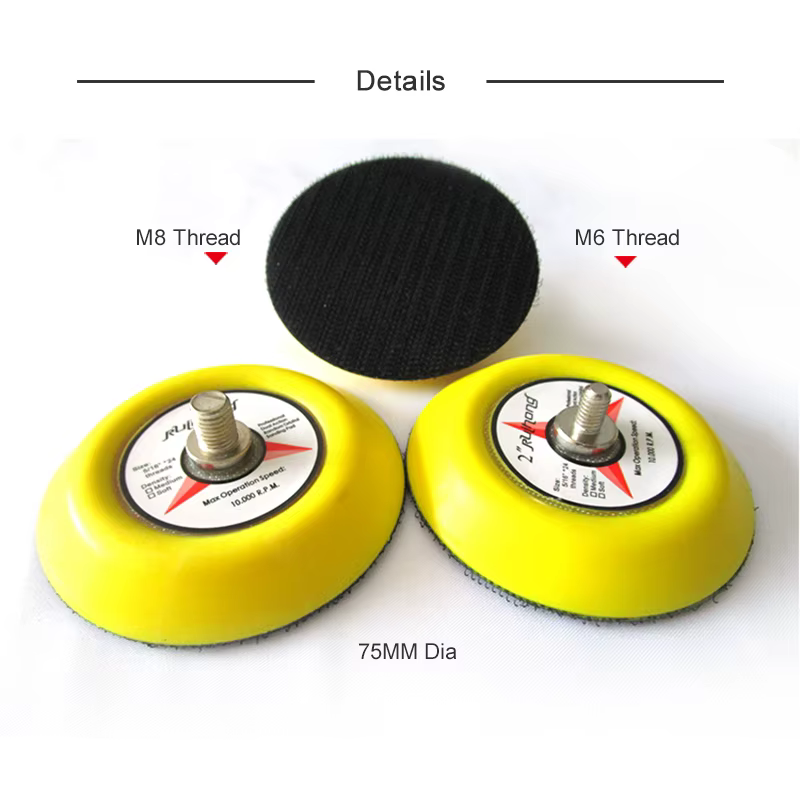 Plaque de support pour ponceuse