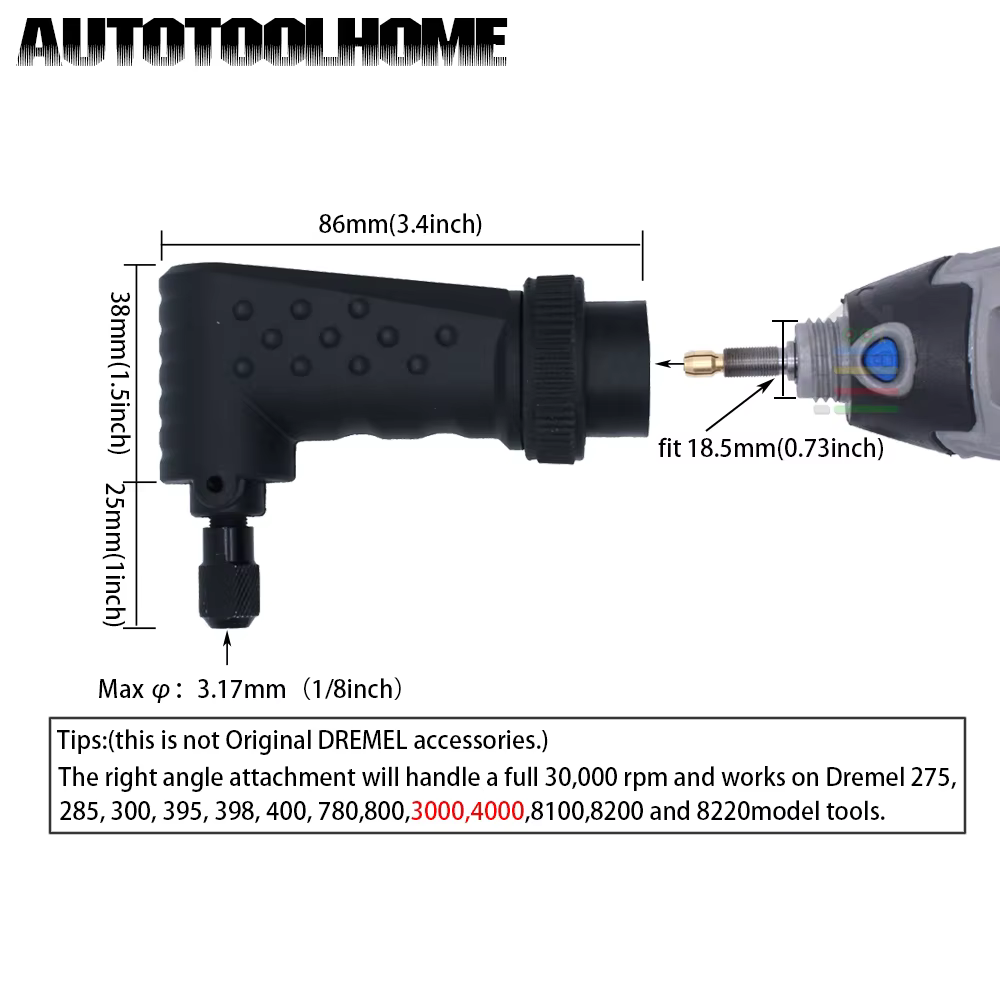 AUTOTOl'hyHOME-Convertisseur à angle droit