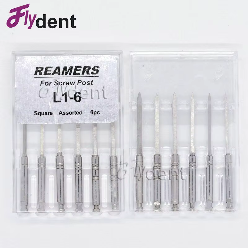 Perceuses dentaires, poteau à vis en acier inoxydable