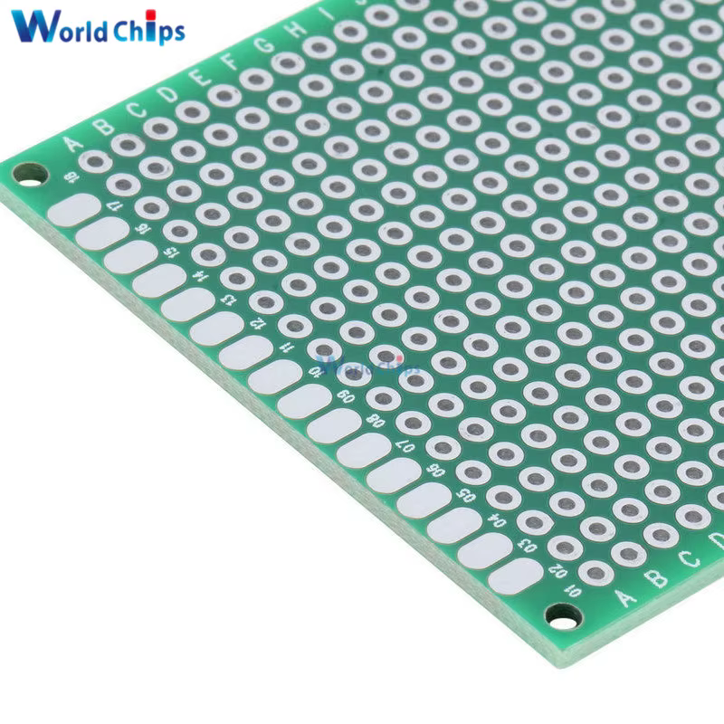 3 pièces Double face 5x7 5x7 cm Prototype universel FR-4 carte PCB en Fiber de verre