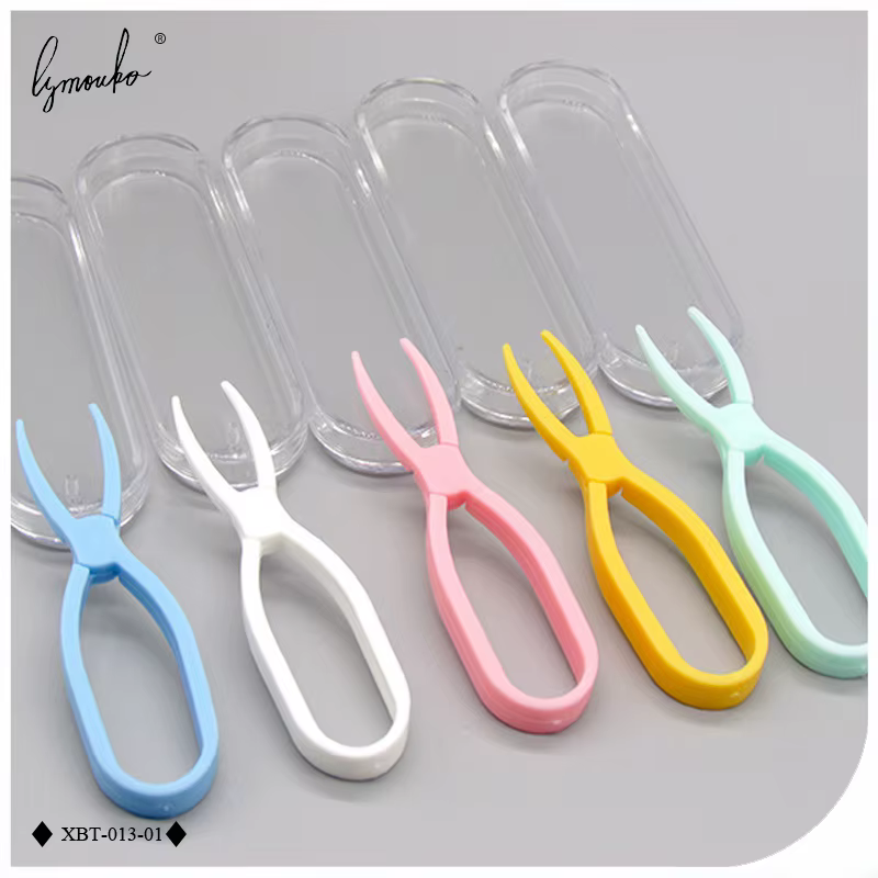 Pince à épiler en Gel de silice, lentilles de Contact multicolores, accessoires de lentilles, pinces utiles pour les voyages