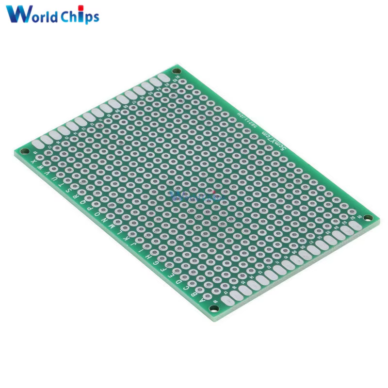 3 pièces Double face 5x7 5x7 cm Prototype universel FR-4 carte PCB en Fiber de verre
