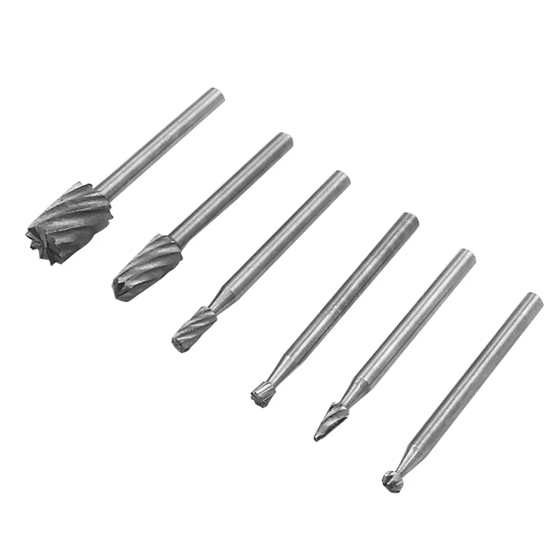 Haute qualité DREMEL MultiPro perceuse siège spécial localisateur dédié klaxon Base fixe 6 pièces HSS bois fraisage bavures ensemble de coupe