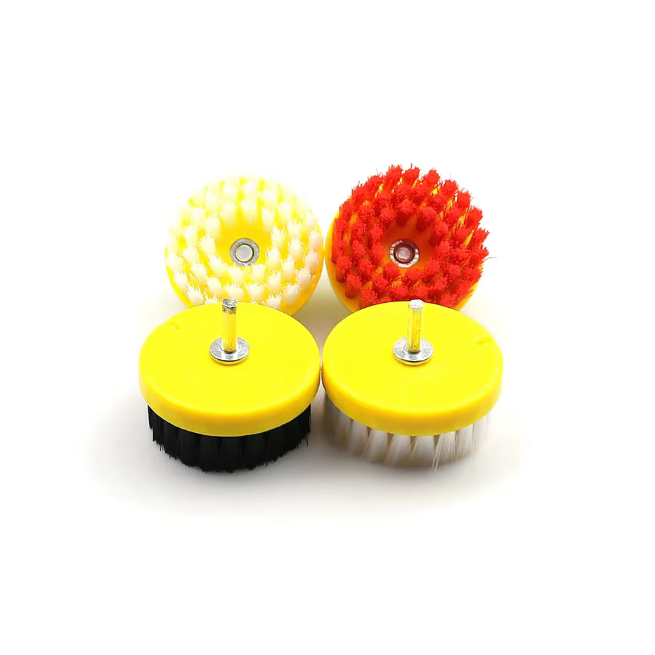 Dia. Brosse de nettoyage électrique pour perceuse 80mm, pour cuir, plastique, meubles en bois, intérieur de voiture, livres