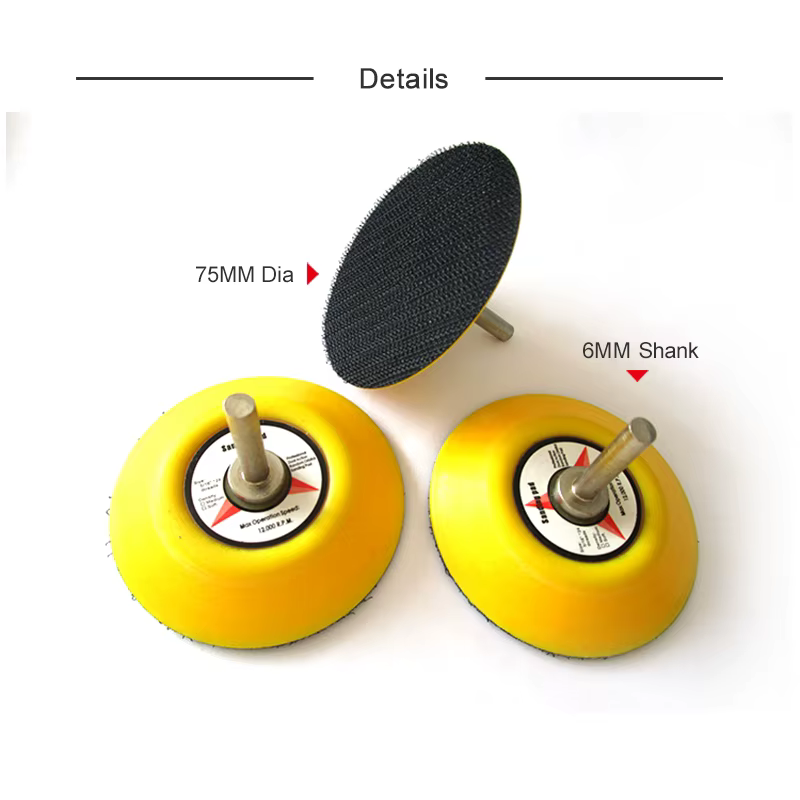 Plaque de support pour ponceuse