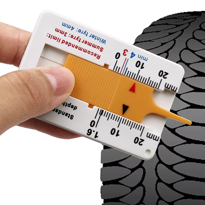 Jauge numérique de profondeur de bande de roulement de pneu de voiture