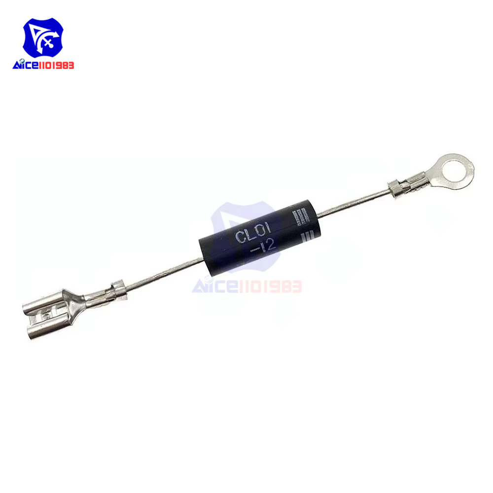 Diymore 10 PCS/Lot CL01-12 Rifitier Diode Haute Tension Micro-ondes Diode Remplacer HVM12 HVR-1X3 T3512 T4512 512H pour Four À Micro-Ondes