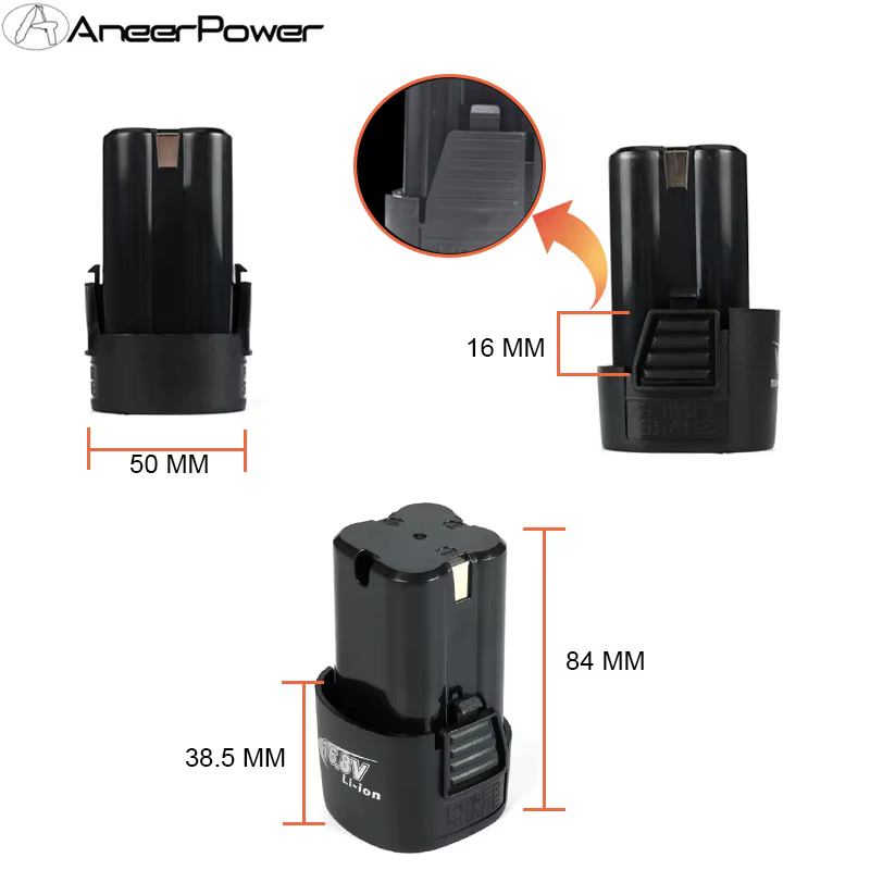 Batterie au Lithium 21V 16.8V 12V, batterie 18650, outils électriques, perceuse Rechargeable pour tournevis sans fil, perceuse électrique