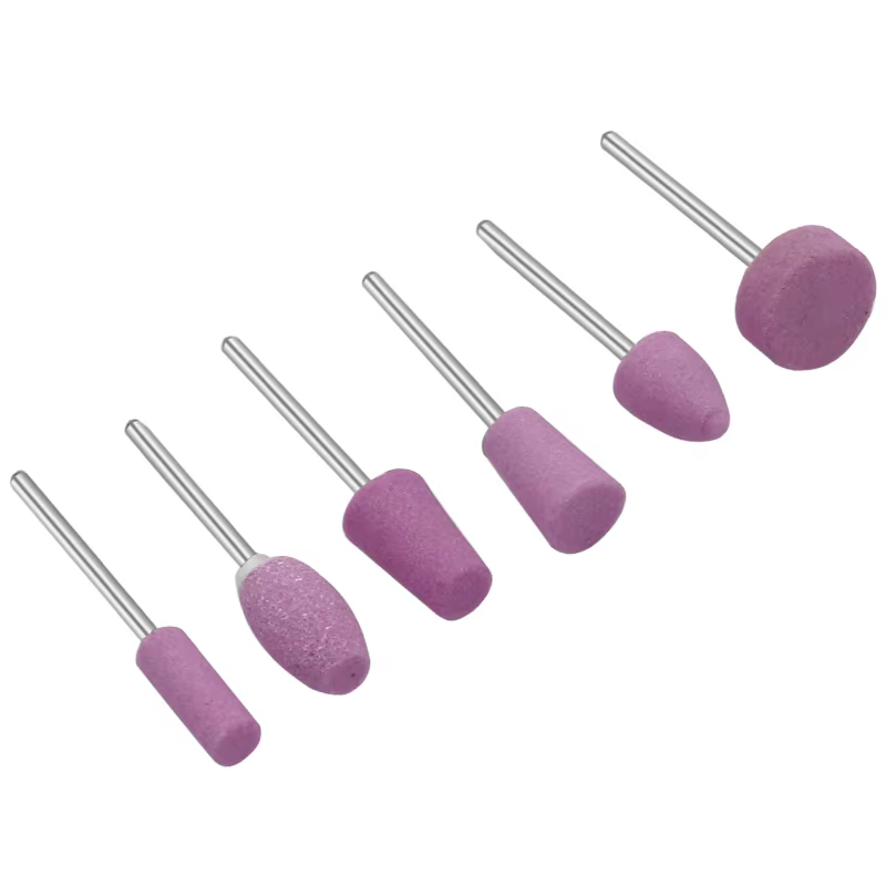 Pierre montée Abrasive pour outils rotatifs