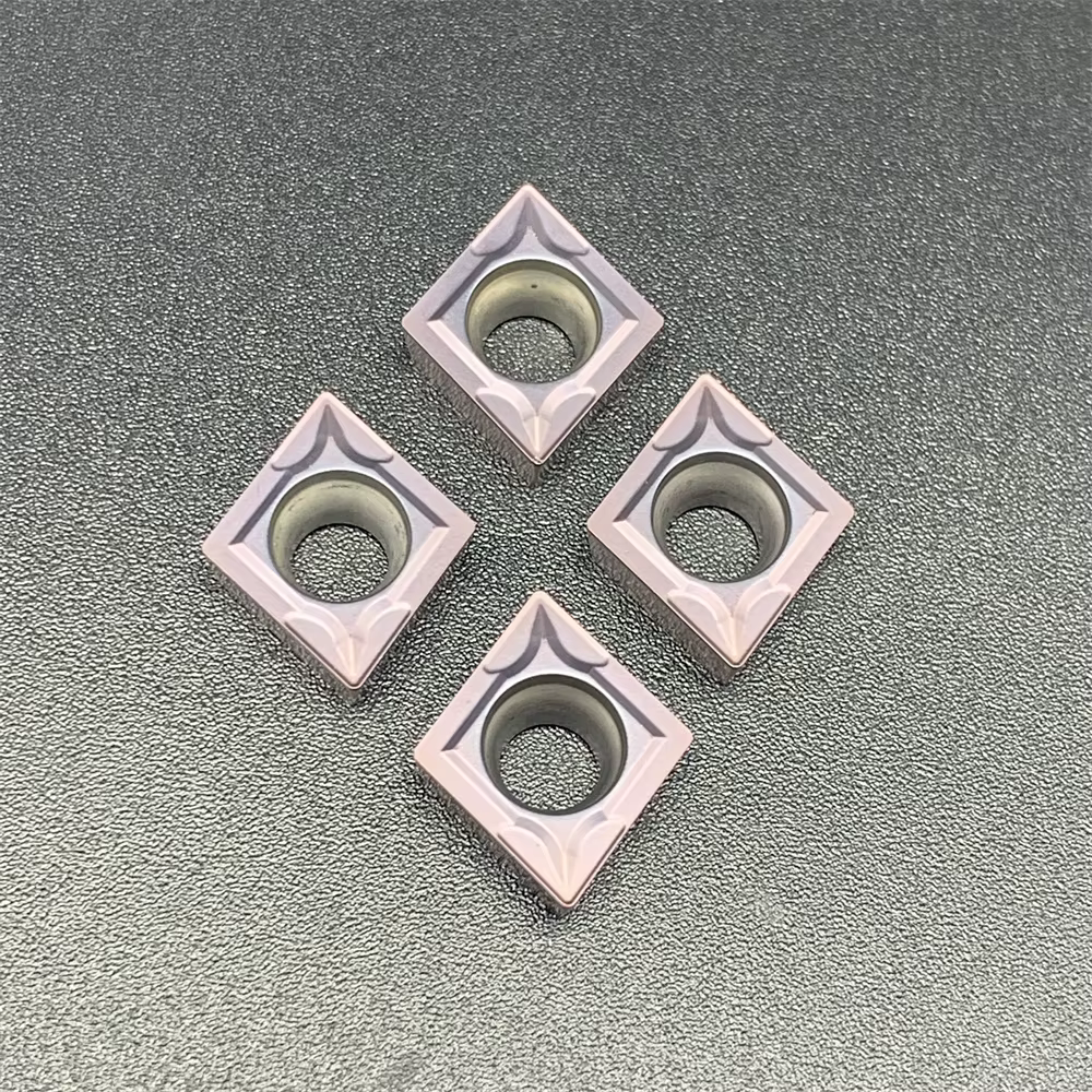 Outil interne d'insertion 10 pièces CCMT09T304-PS AH725 CNC Machine carbure Cutter