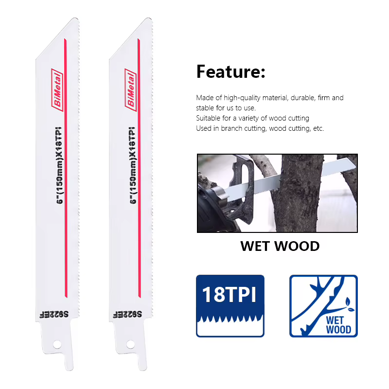 Lame de Scie Sabre S922EF 18TPI BIM