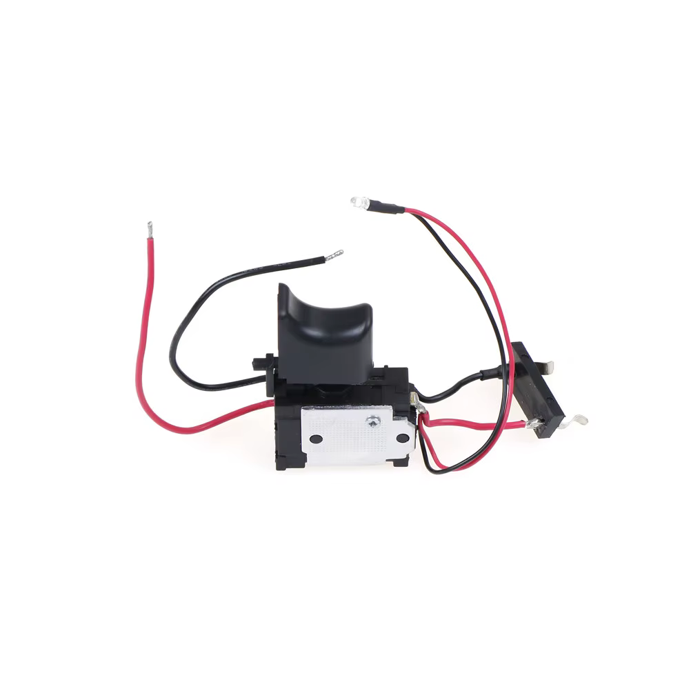 1Pcs Pratique Perceuse Électrique Antipoussière Contrôle De Vitesse Bouton Poussoir Interrupteur à Gâchette DC 7.2-Perceuse Sans Fil 24V Remplacement