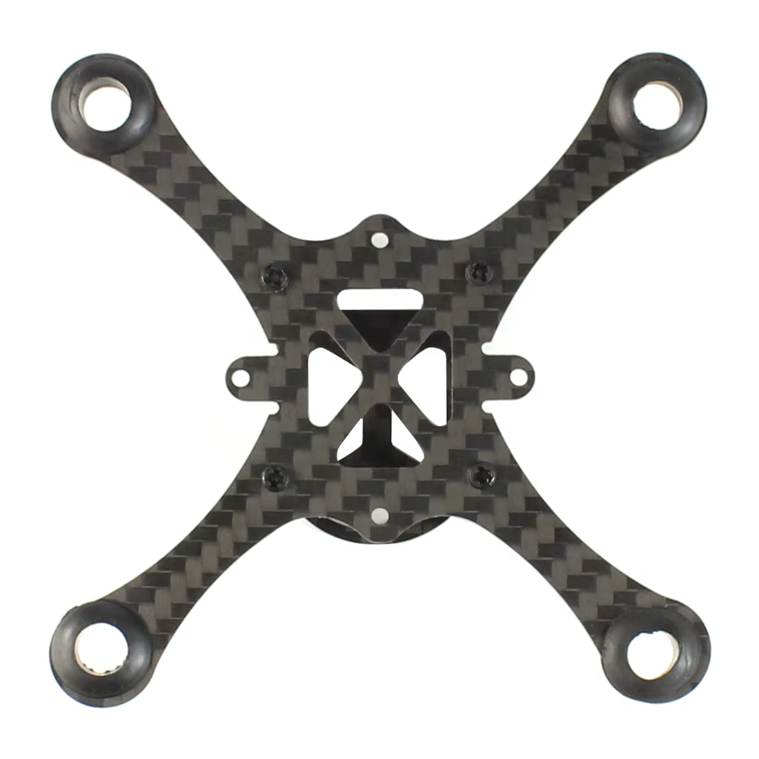 Feichao – support de tasse creux pour Mini quadrirotor brossé, Kit de cadre en Fiber de carbone avec empattement de 100MM pour Drone de course FPV d'intérieur