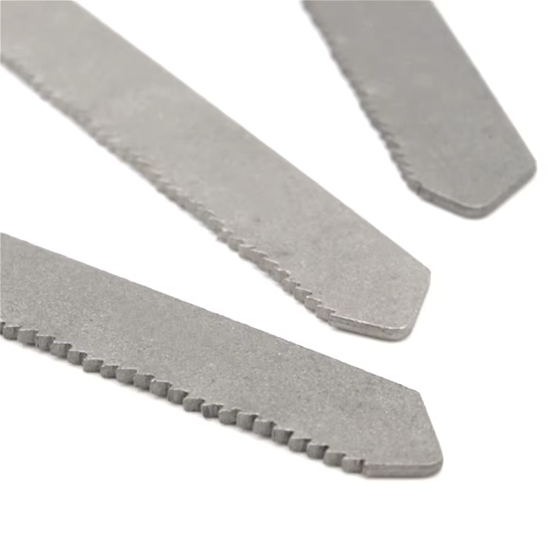 Lames de scie sauteuse extra longues incurvées T318A HCS