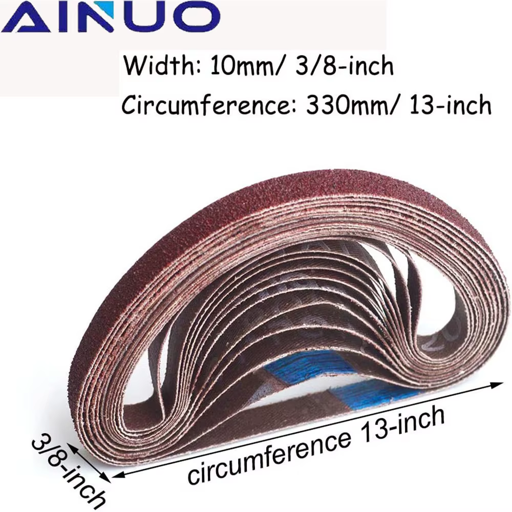 Ponceuse a bande pneumatique