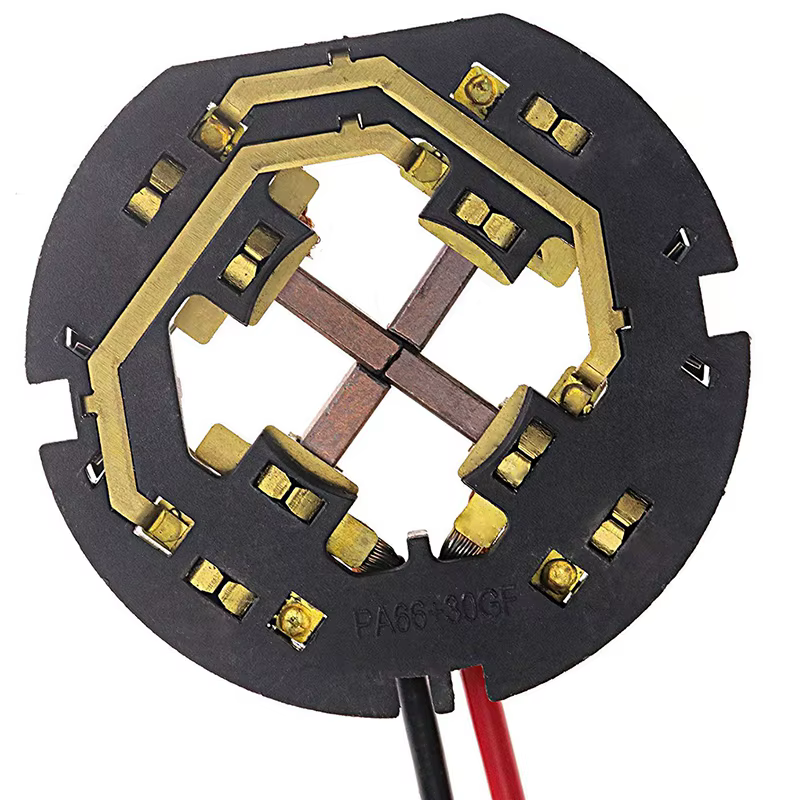 Carte d'assemblage de brosse porte-brosse en carbone de remplacement pour perceuse à percussion AEG Milwaukee M18 18V