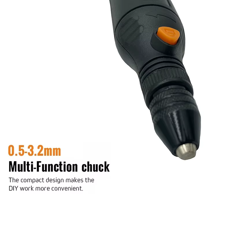 Mini meuleuse perceuse sans fil aste perfecBattery gravure LED variable 5 vitesses goroutil à distance graveur Dremel