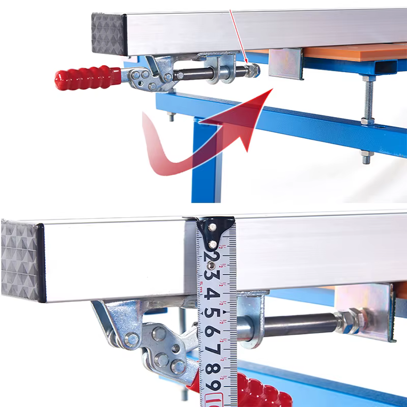 Nouveau système de Rail de guidage de scie circulaire électrique 60/100/120cm