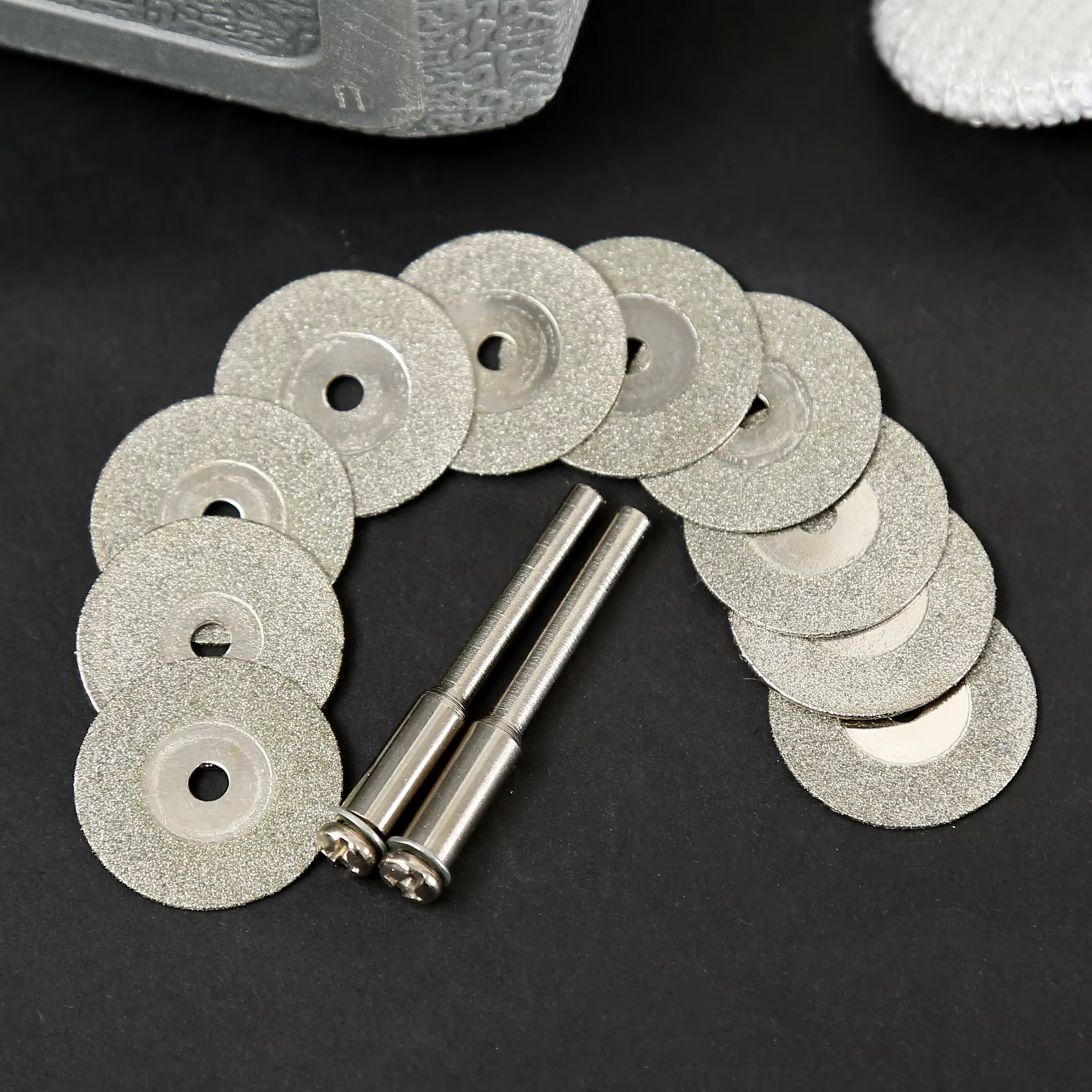 Roue de coupe diamantée 12 pièces/ensembles