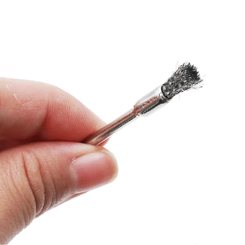 Mini perceuse à brosse métallique en acier