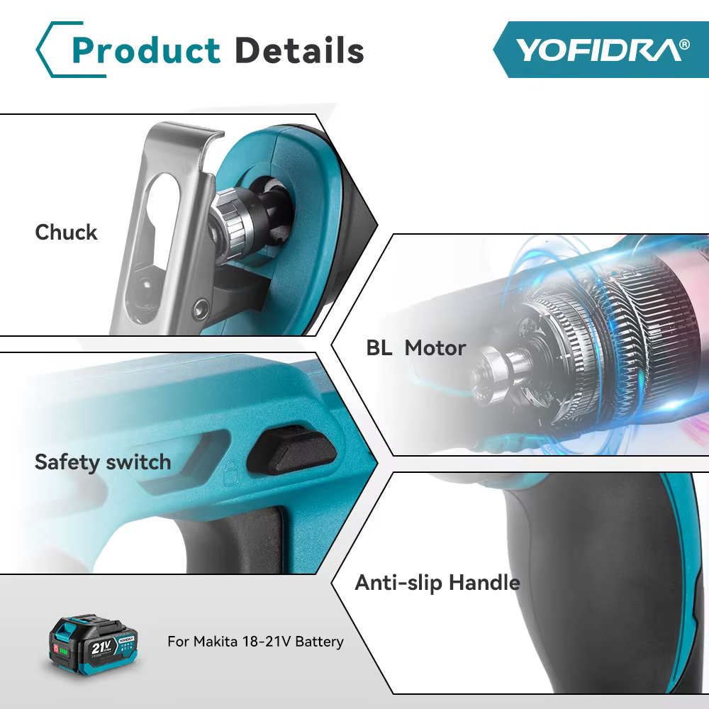 Yofidra scie alternative sans brosse