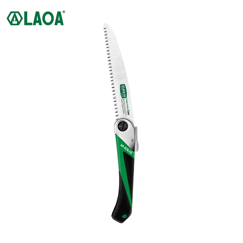 Scie pliante rapide LAOA SK5 170/210 mm pour la coupe du bois sec et frais