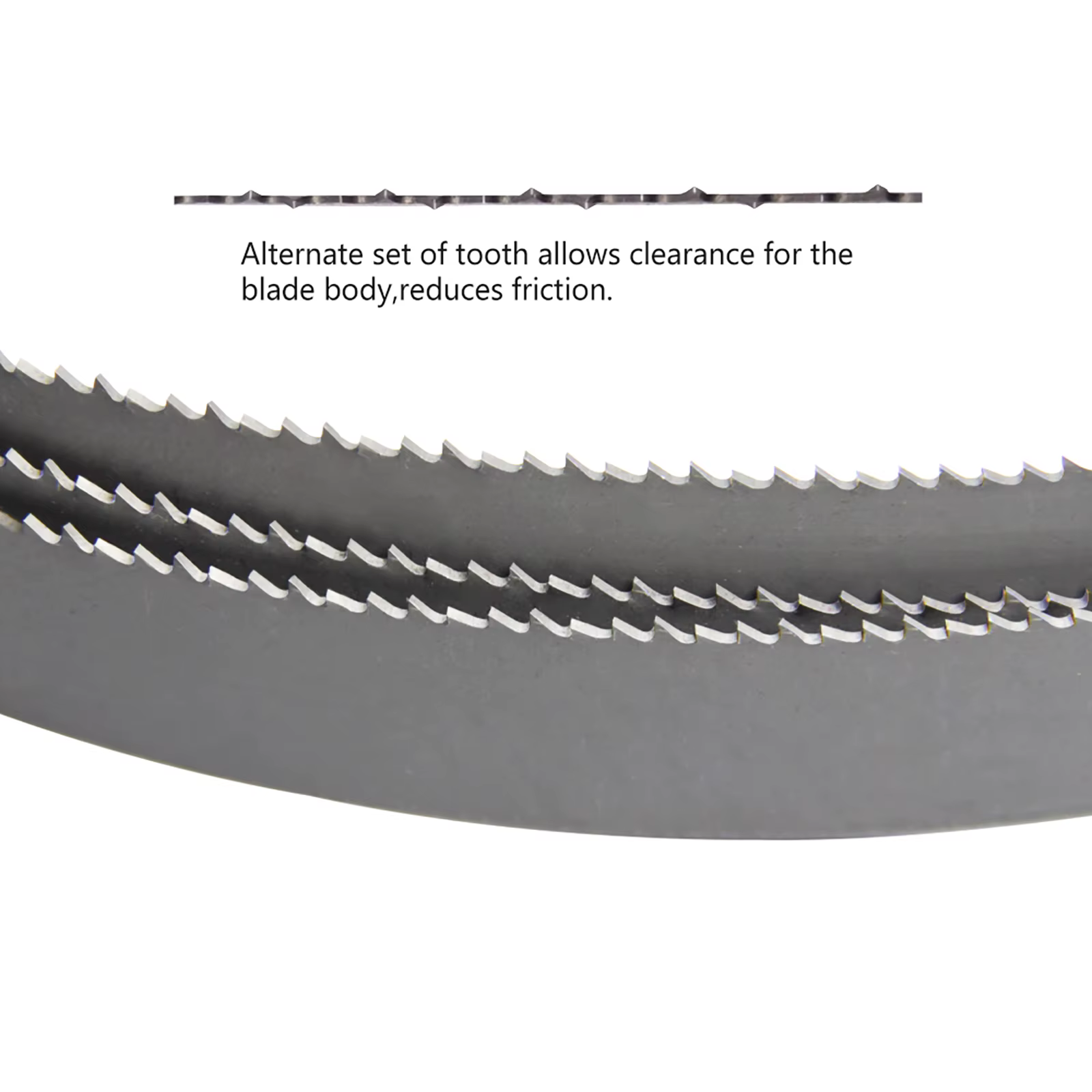 TASP 733mm D6A M42 lame de scie à ruban portable bimétallique
