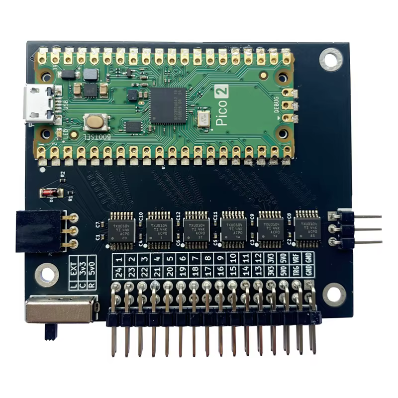 Le logiciel d'analyseur logique AA08I V6.0 RP2350 Pico 2 400 MHz 24 canaux est disponible pour Windows