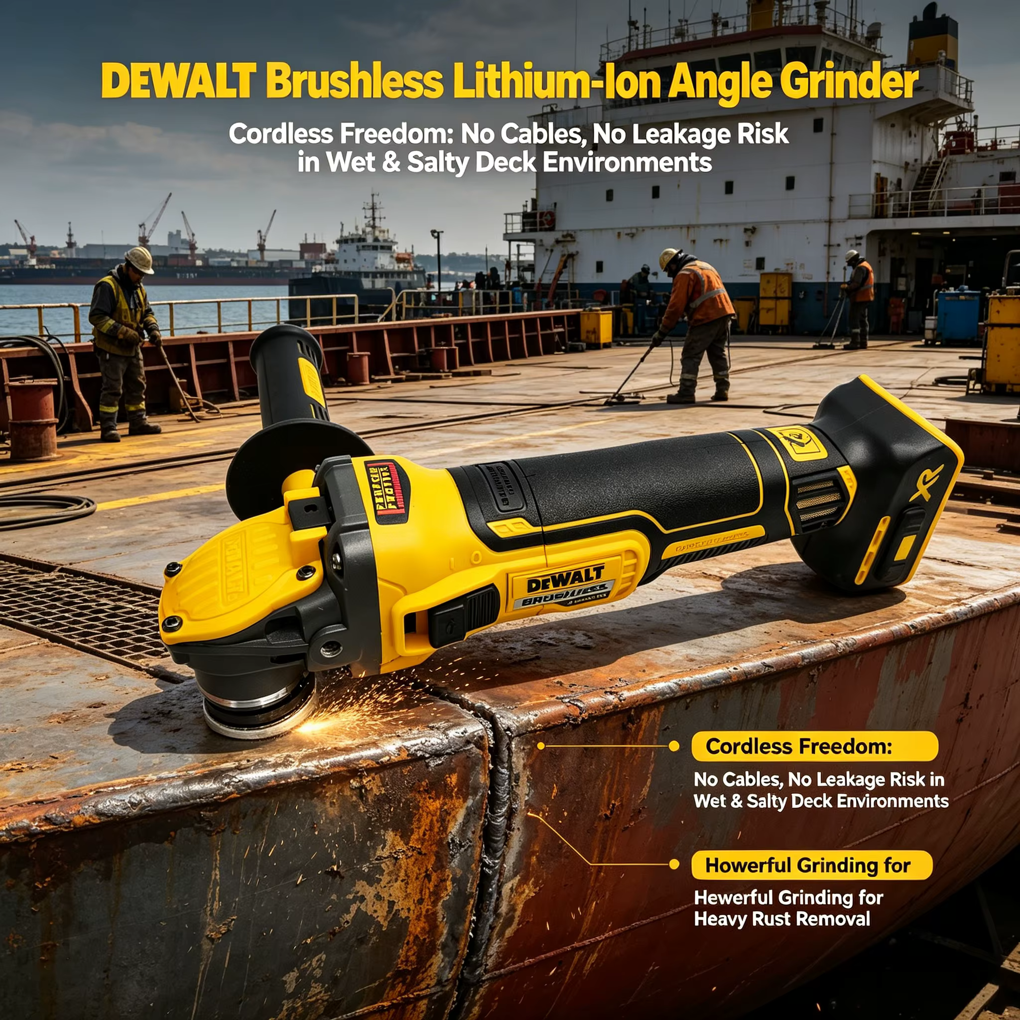 DEWALT – meuleuse d'angle DCG409 20V