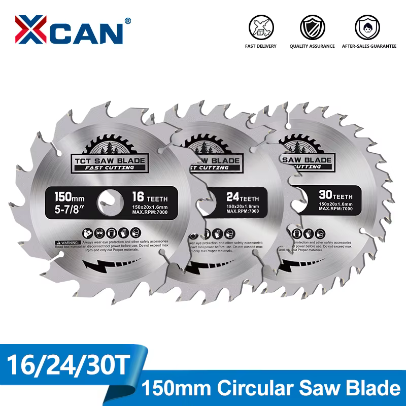 Lame de scie circulaire TCT XCAN 1PC 150mm 16/24/30T