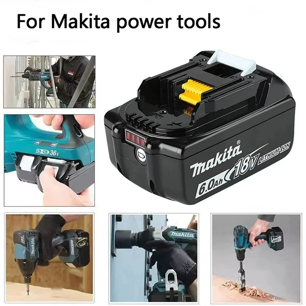 Batterie d'outil puissante 100% originale neuve 18V Makita 5Ah 6Ah 9Ah + chargeur