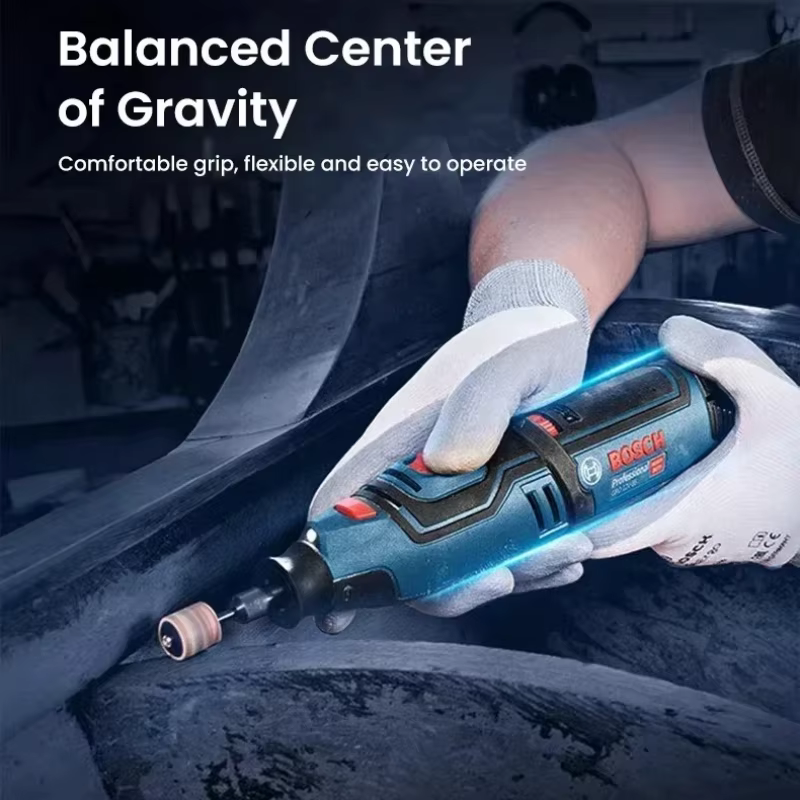 Meuleuse droite rechargeable portable BOSCH GRO12V-35