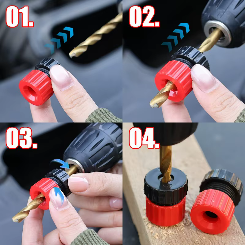 Ensemble de butées de profondeur pour perceuse