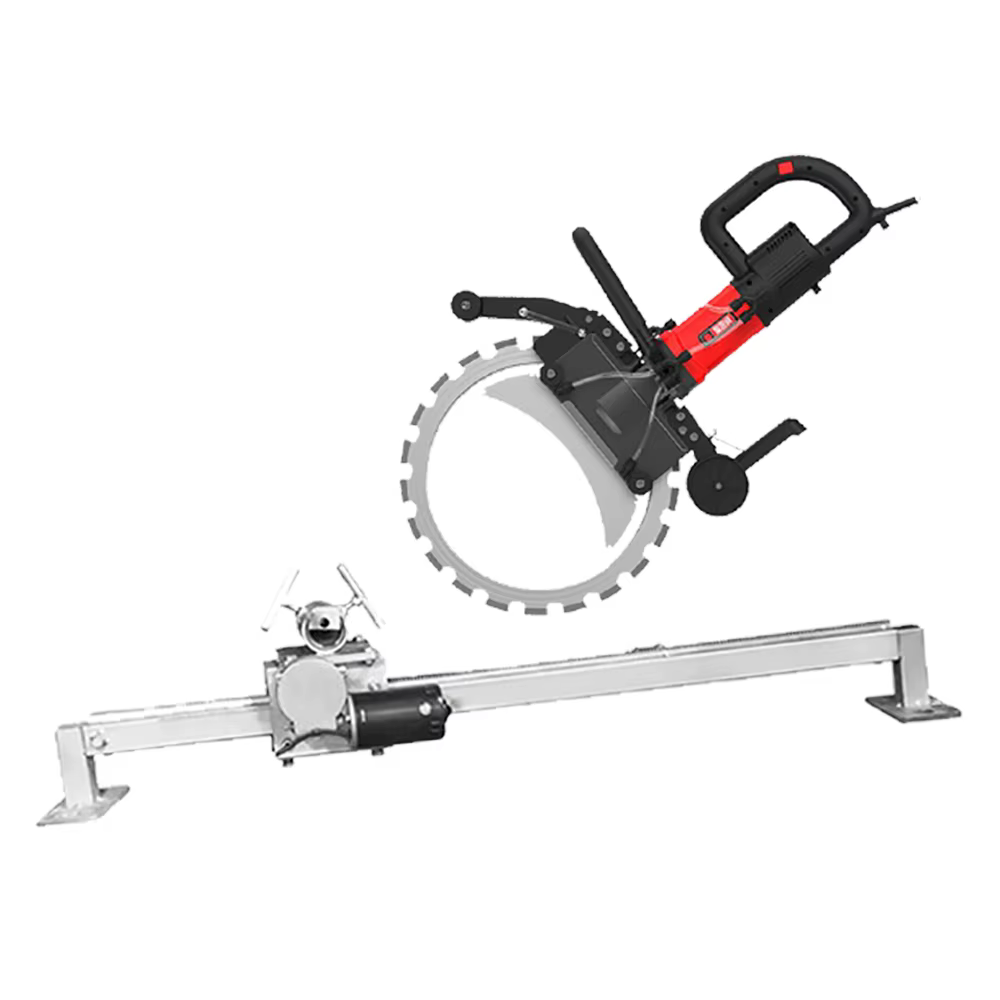 Scie à anneau pour béton 220V-240V avec rail de 2