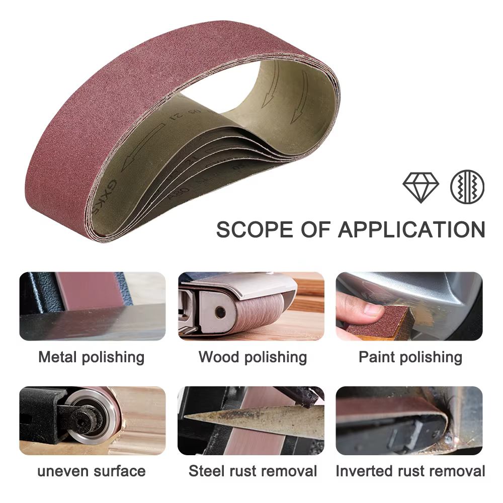 XLil5-Feuilles Abrasives pour Bois et Métal
