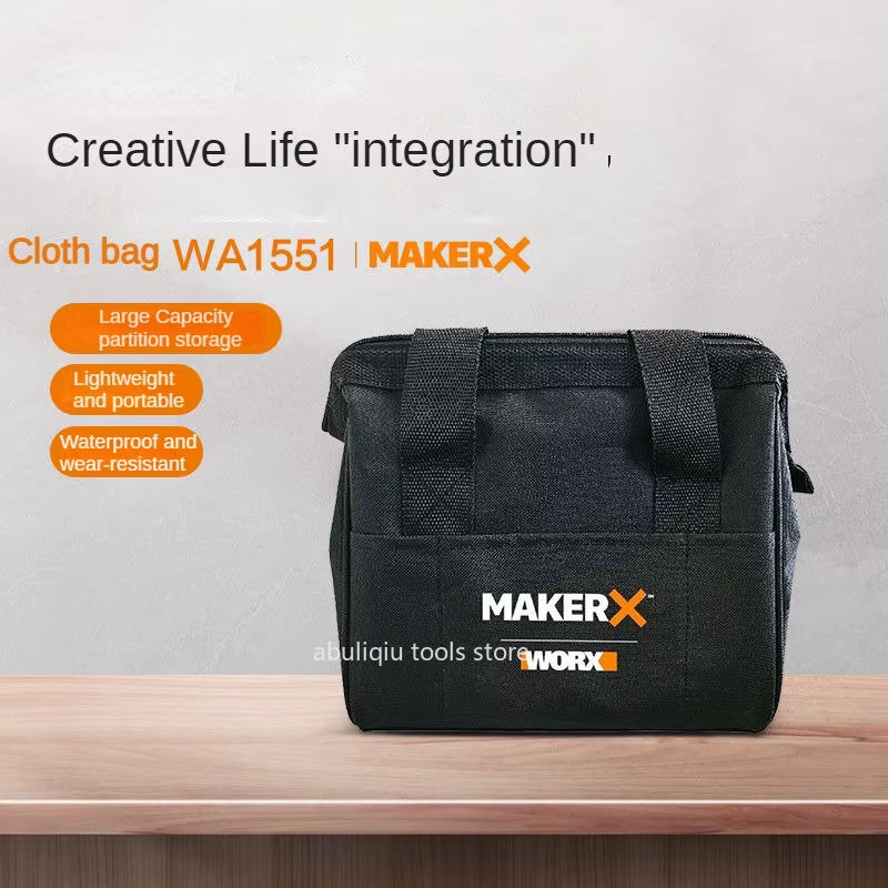 Worx MakerX-Sac de rangement pour outils d'électricien portable