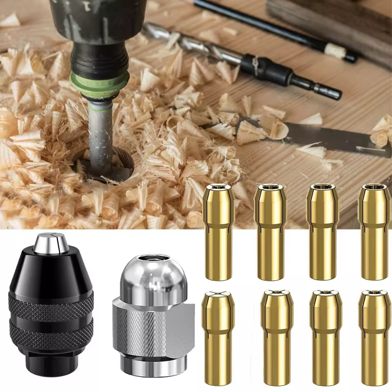 Jeu de pinces de mandrin pour foret DREMEL
