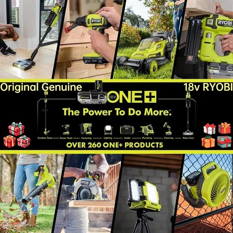 100% original RYOBI P108 18V One + 18 volts Li-ion